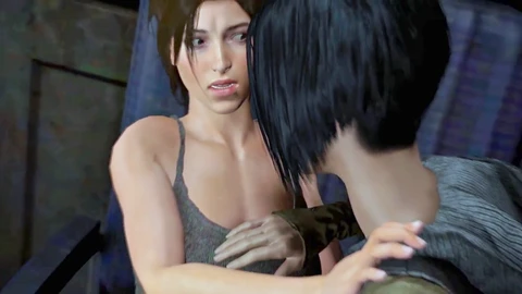 3D Arab shemale in animated porn action