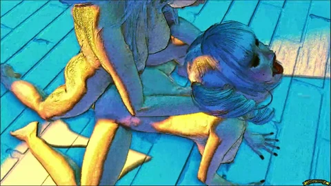 3d-анимированные, couples fucking shemales