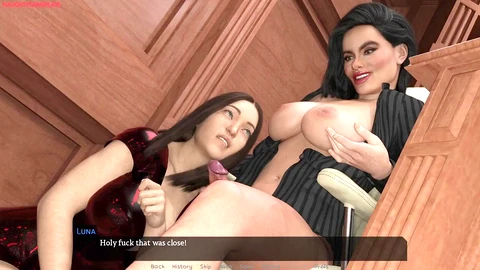 Futa and hentai cum, shemale fucks milf